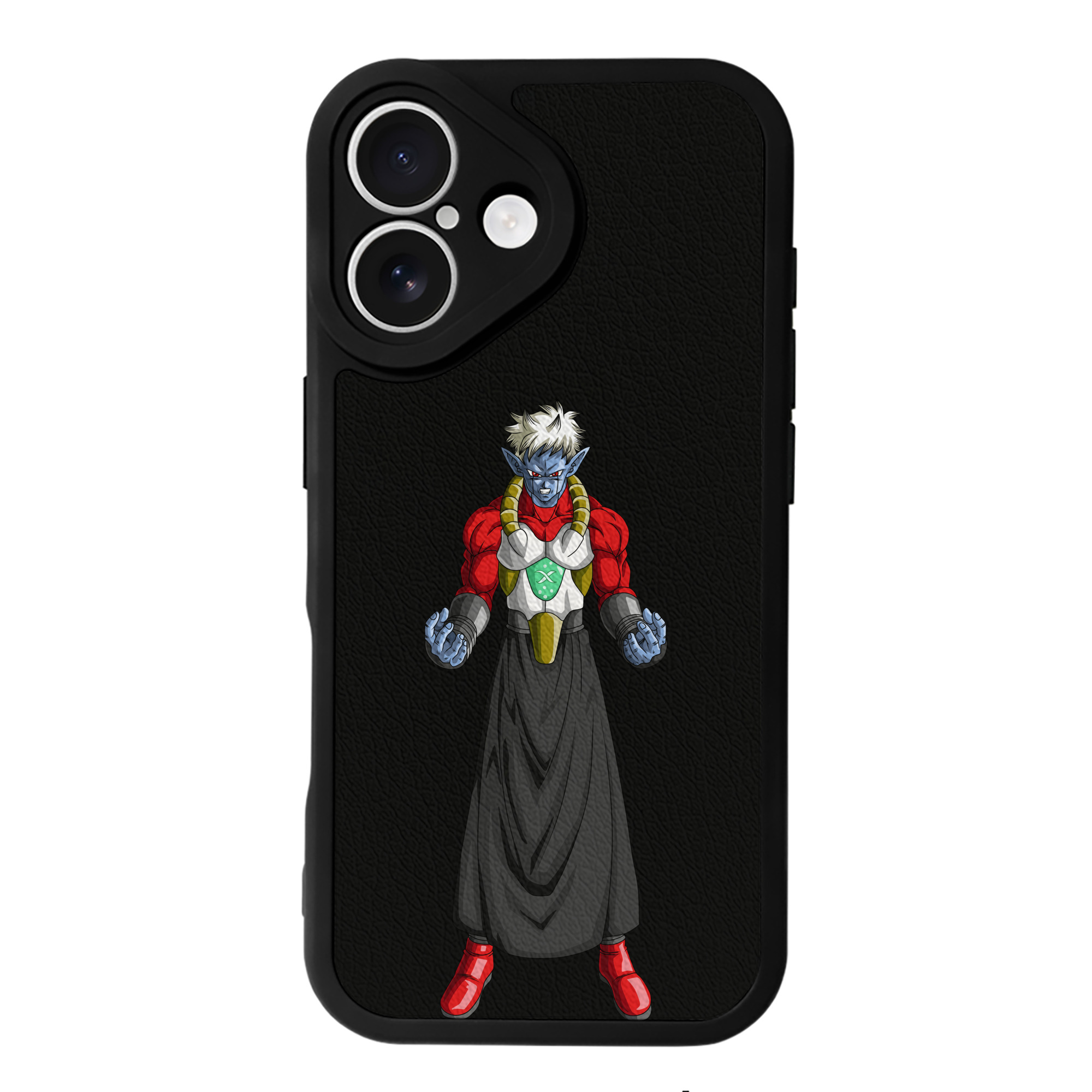 （画像用） ドラゴンボール DRAGON BALL 【iPhone 16シリーズ対応】シリコンスマホケース（レザー調） 材質：シリコン